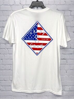 NWT! Salty Crew Graphic Tee